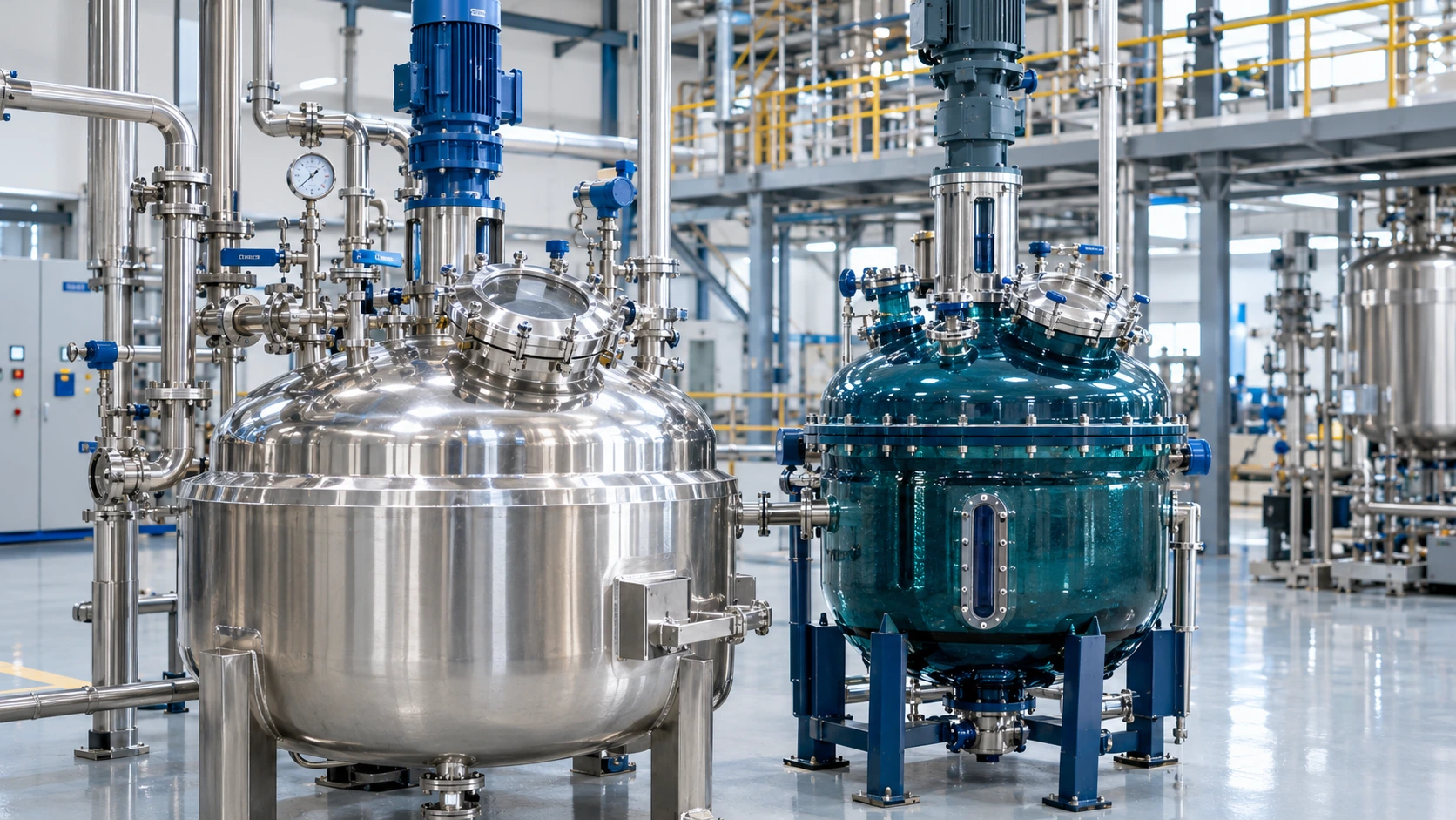 SS Reactor vs Hastelloy vs Glass-Lined Reactor